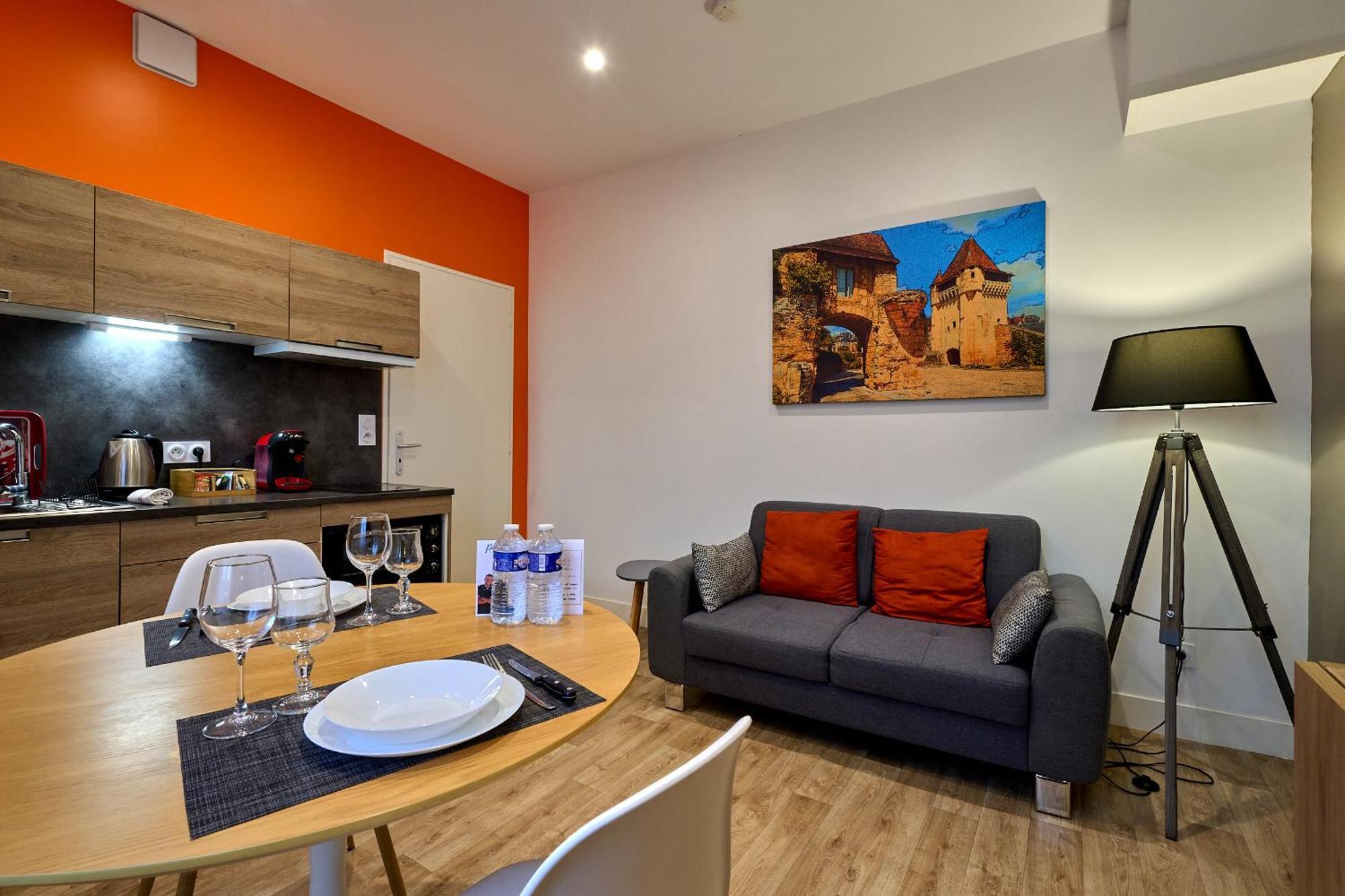 Le Faidherbe Style Appart' Hotel - Wifi Gratuit - Parking Gratuit Calme Et Lumineux Nevers Exteriér fotografie